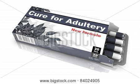 Cure for Adultery - Gray  Pack of Pills.