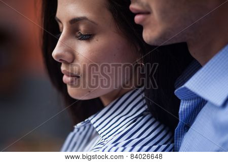 Couple  In The City