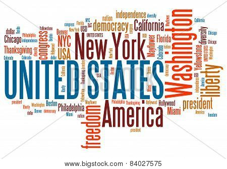 Usa Word Cloud