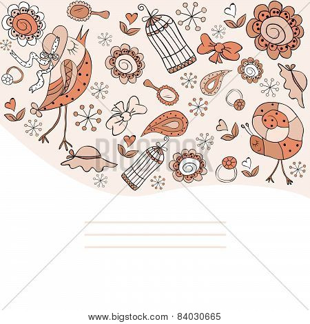 Background In Child Style For Girls