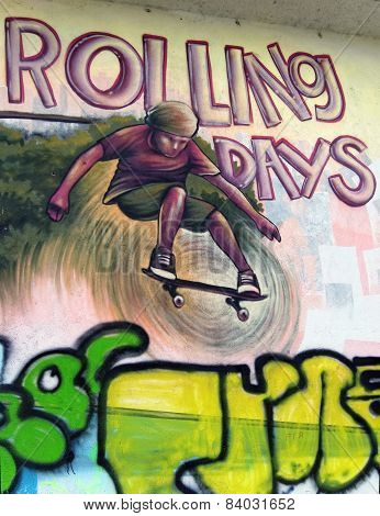 A skater boy