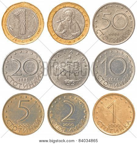 Bulgarian Lev Coins Collection