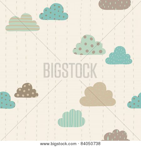 Funny clouds pattern.