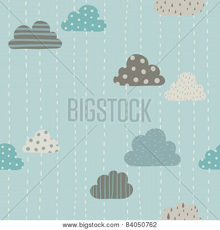 Funny clouds pattern.