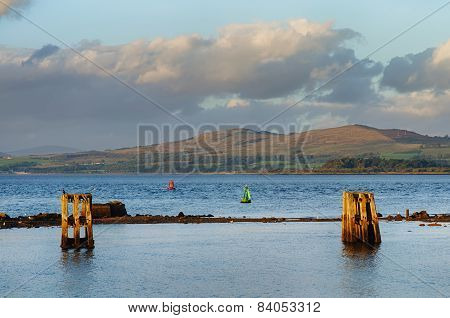 River Clyde at Gourock Scotland