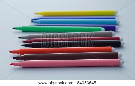 Colorful Magic Markers