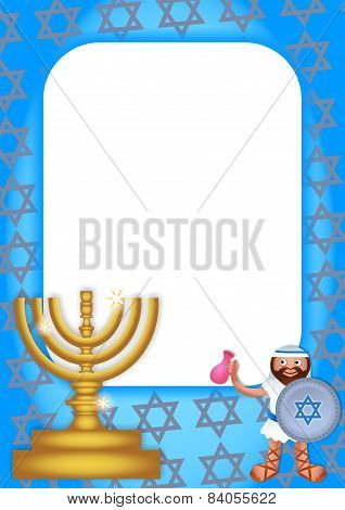 Hanukkah Page Border
