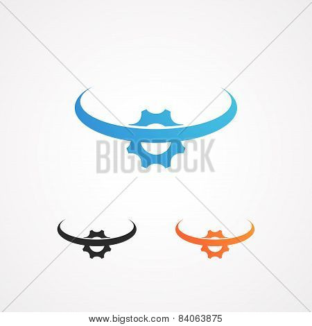 Concept Of Engeneering Logo