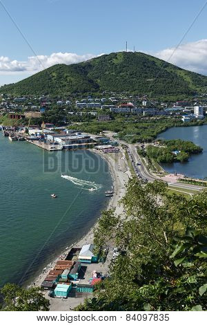 View Of Petropavlovsk-kamchatsky Port. Kamchatka,  Russia