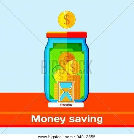 Money in the bank.