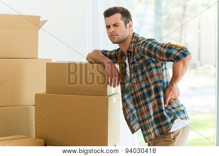 Feeling Pain In Back.