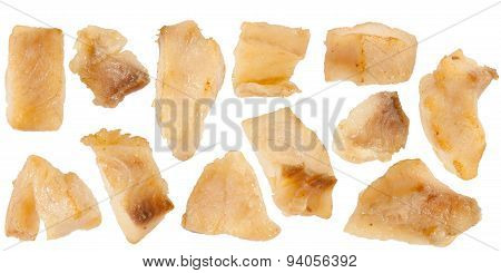 Pieces Of Fried Fish