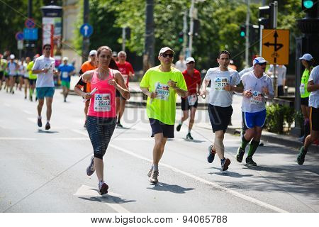 A Charity Marathon In Budapest