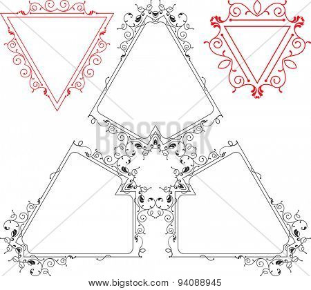 Frame Border Design Vector Art