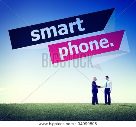 Smartphone Connect Communicate Eletronic Mobile Concept