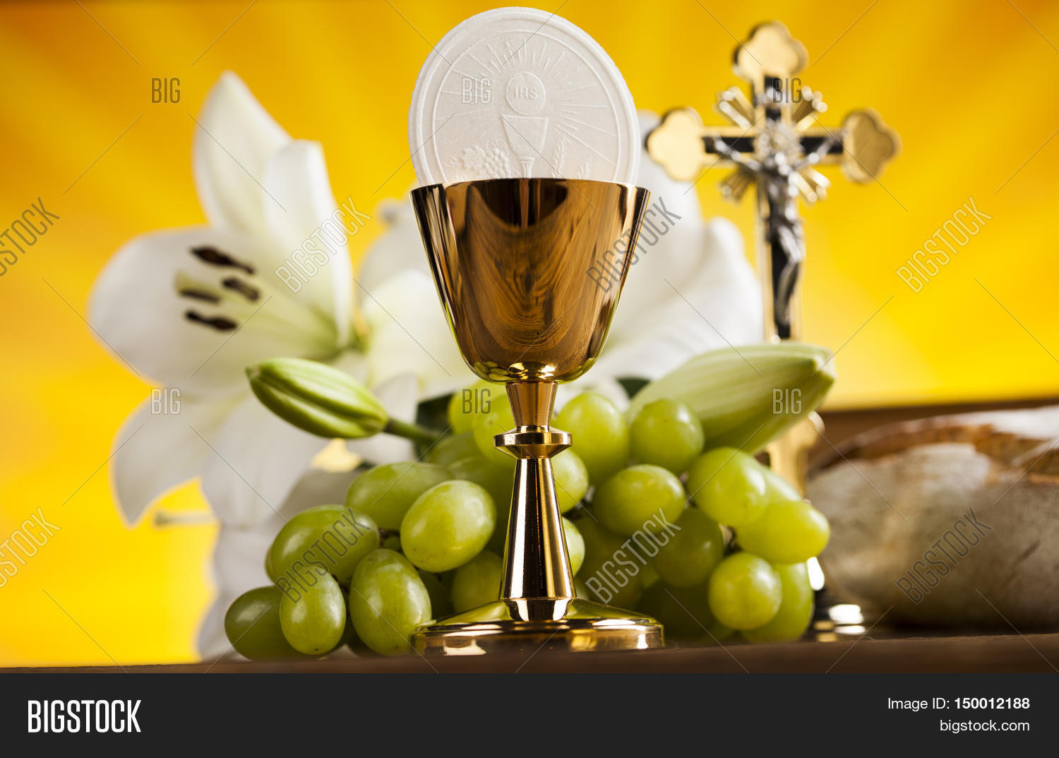 holy communion bread image photo free trial bigstock