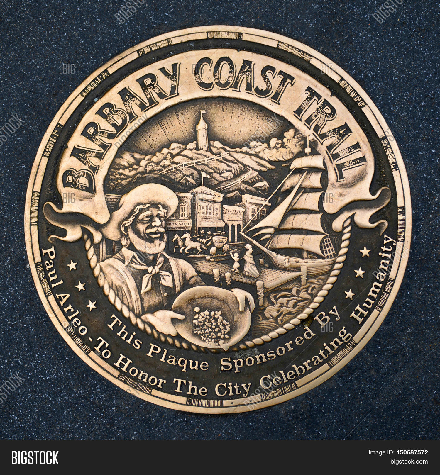 Sign Barbary Coast Image & Photo (Free Trial) | Bigstock