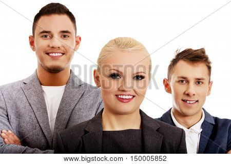 Business people - two man and woman