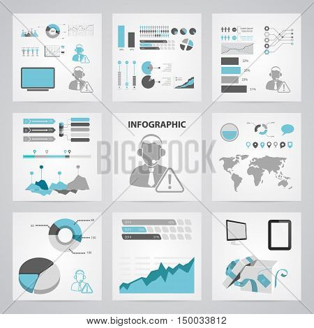 Illustration Of Call Center Icon In Pattern Style Isolated On Background. Stock Vector Illustration.