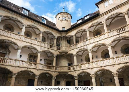 Baden Wuerttemberg Landesmuseum Exterior Castle Schlossplatz Stuttgart Germany Architecture Destinat
