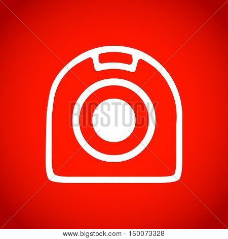 web camera icon stock vector illustration flat design