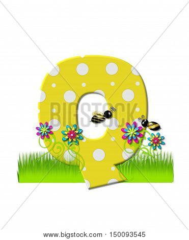 Alphabet Buzzing Bee Q