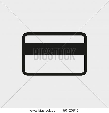 card credit  icon stock vector illustration flat design