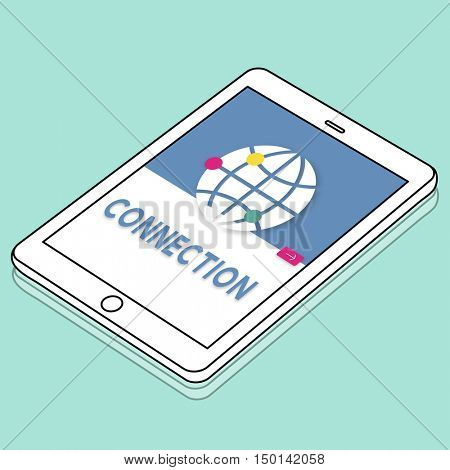 Global Communication Connection Networking Graphic Concept