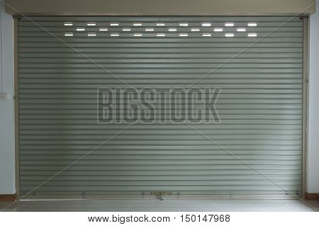 Steel Metal Door, Roller Shutter Door In Warehouse Building
