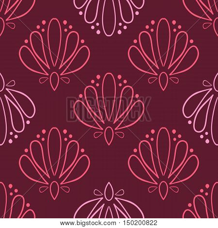 Seamless old style pattern. Vintage background. Classic style texture