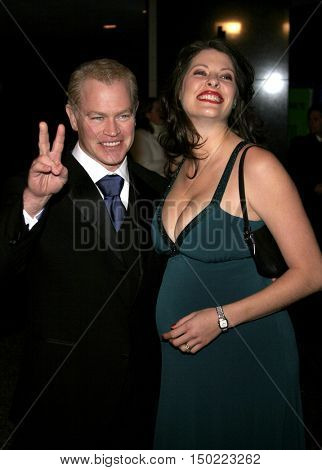 Neal McDonough and Ruve Robertson at the Paramount Pictures 2007 Golden Globe Award After-Party held at the Beverly Hilton Hotel in Beverly Hills, USA on January 15, 2007.