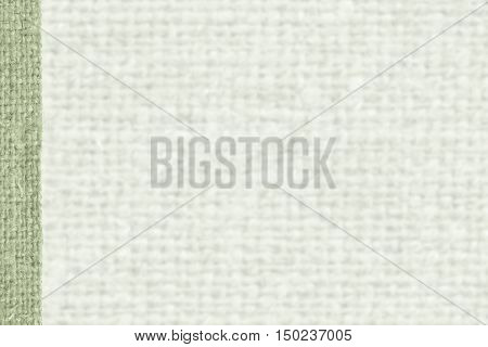Textile structure, fabric interior, green canvas, fiber material old-fashioned background