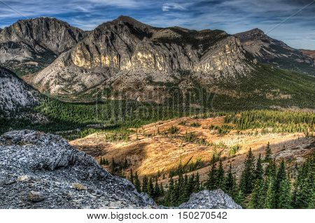 Mount Yamnuska Hiking View