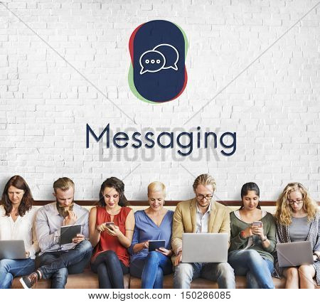 Chat Bubble Speech Cloud Message Graphic Concept