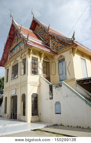 close up Wat Preng in Samut Prakarn Thailand