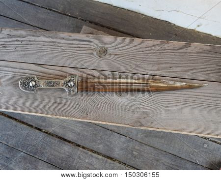 Cossack Cutlass On The Bench