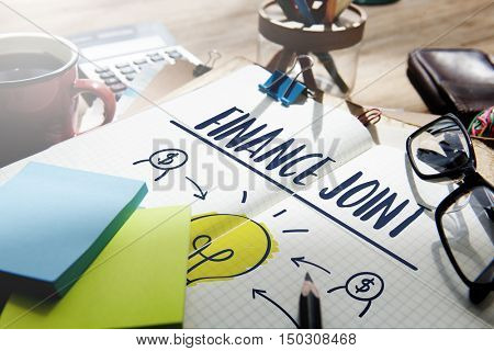 Finance Joint Planning Balance Banking Budget Concept