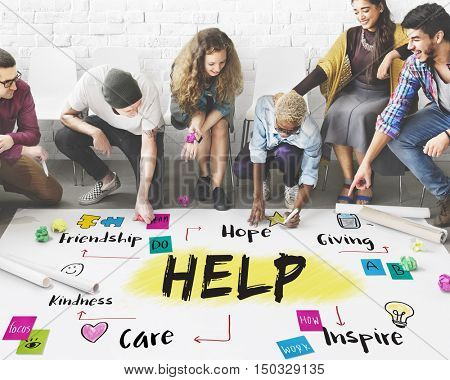 Charity Community Share Help Concept
