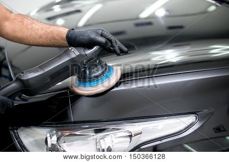 Polished Black Car
