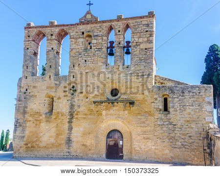Sant Esteve Church In Peratallada, Spain