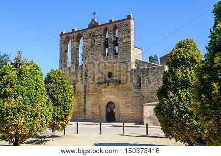 Sant Esteve Church In Peratallada, Spain