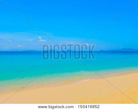 The Ko Kradan, an island in the Andaman Sea, Thailand