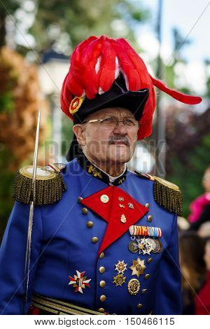 Editorial, 02Nd October 2016: Barr, France: Carnival And Parade Throught The Streets. Fancy-dress Ha