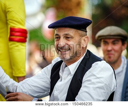 Editorial, 02Nd October 2016: Barr, France: Carnival And Parade Throught The Streets. Fancy-dress Ha