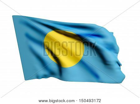 Republic Of Palau Flag
