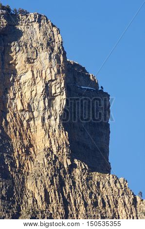 Gallinero wall, Ordesa National Park, Pyrenees, Huesca, Aragon, Spain