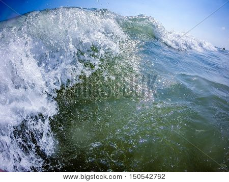 Scenic Views At Oak Island Beach North Carolina