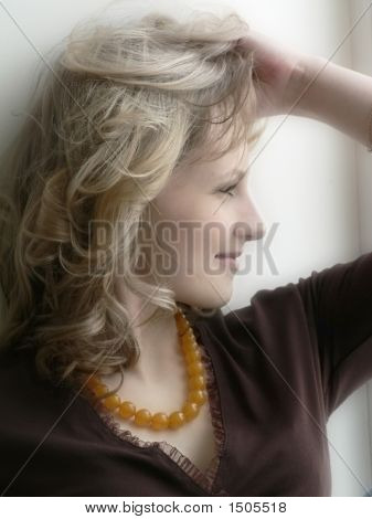 die schöne blonde