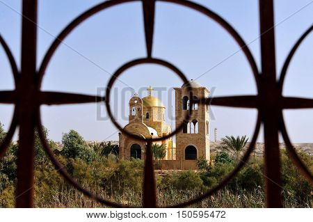 Pilgrims In The Holy Land - Qasr El Yahud Baptismal Site