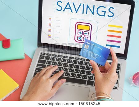 Saving Trade Account Commerce Concept